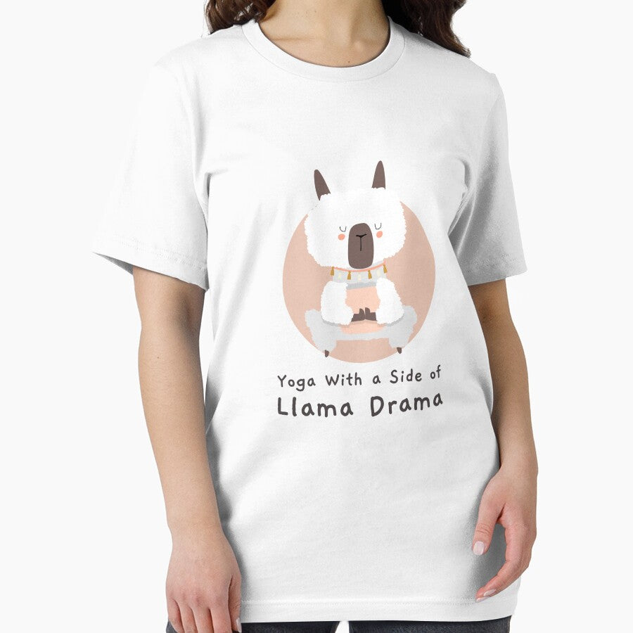 Yoga With a Side of Llama Drama by LyricsWear