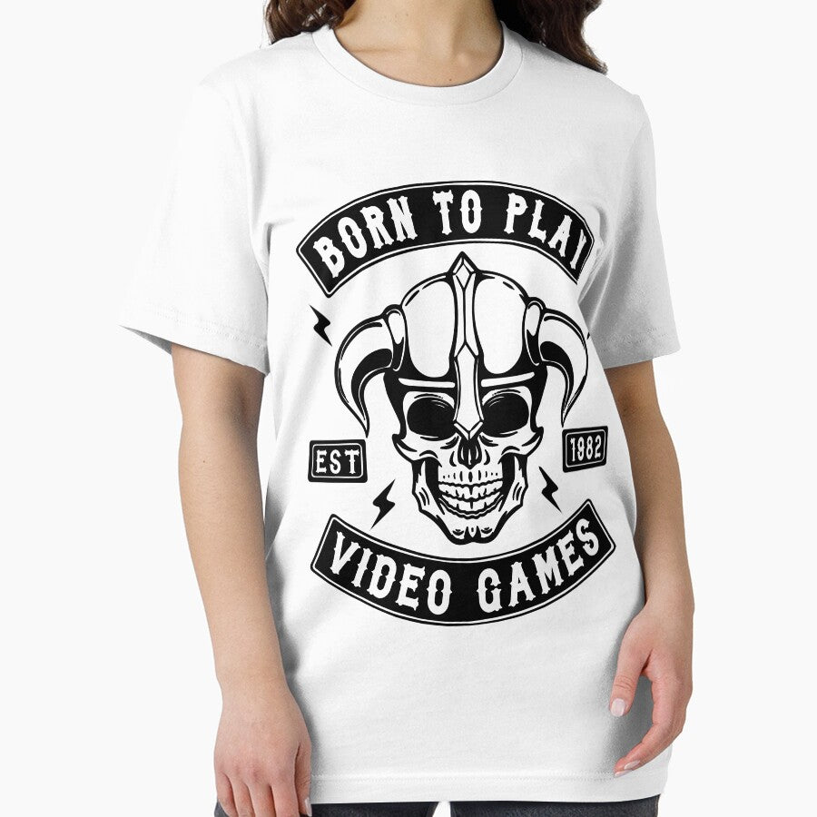 GAMER - BORN TO PLAY VIDEO GAMES by ShirtWreck