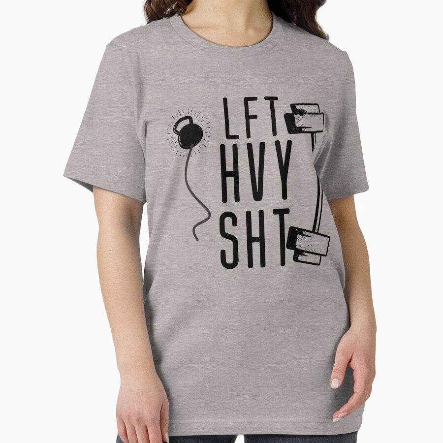 LFT HVY SHT   - Funny Workout Motivation Quote by unique things