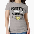 Kitty Cuddling Champion Shirt for Cat Lovers by mindeverykind