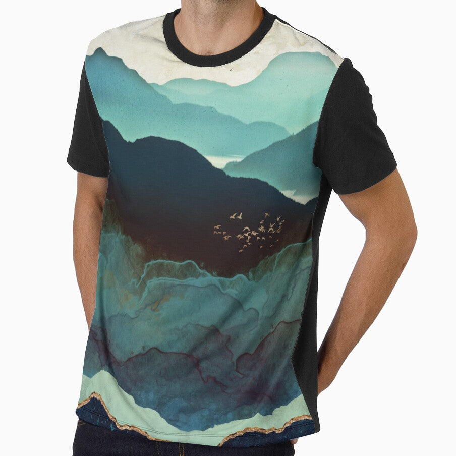 Indigo Mountains by spacefrogdesign
