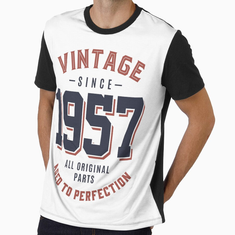 Vintage Since 1957 Birthday Gift by cidolopez
