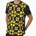 Groovy Grandpa Floral Star Retro Design by Raise2Shine