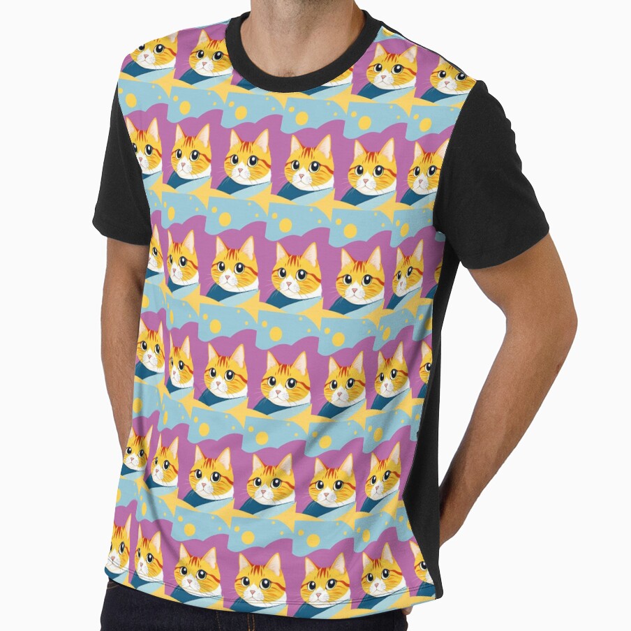 Happy Cute Cat Design | Cat Lover Gift for All Ages by Raw Tigers
