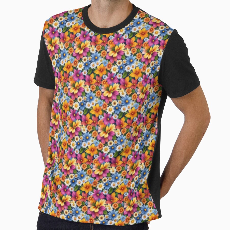 CAVALCADE OF COLORFUL FLOWERS by AJCIShop