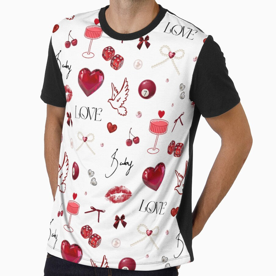 Y2K Love Cherry Valentine Pattern by jianina-alondra