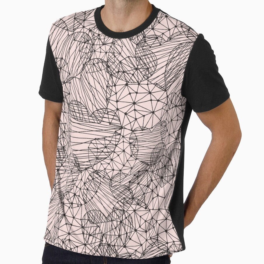 Futuristic hearts shapes by olgart