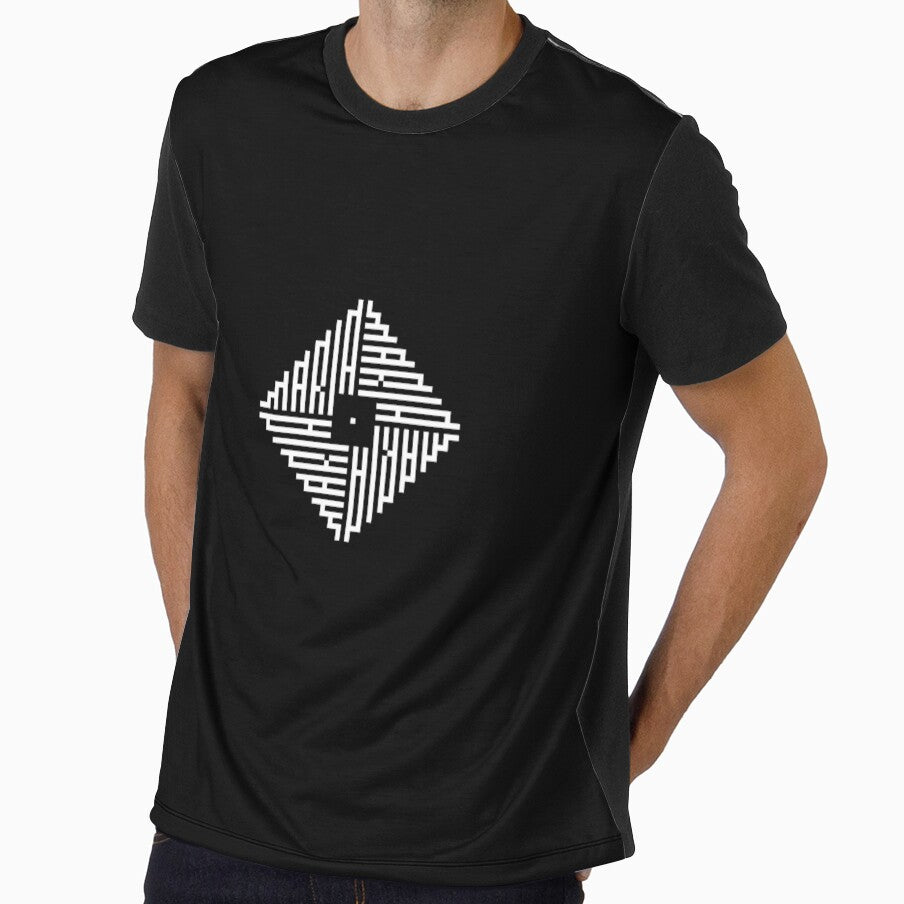 MARIA | White  | Modern Geometric Kufi Calligraphy | From Name to Art by FOR YOUR NAME