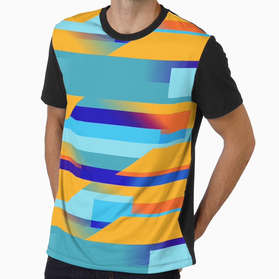 Abstract Shapes Geometric Pattern by Krukowski