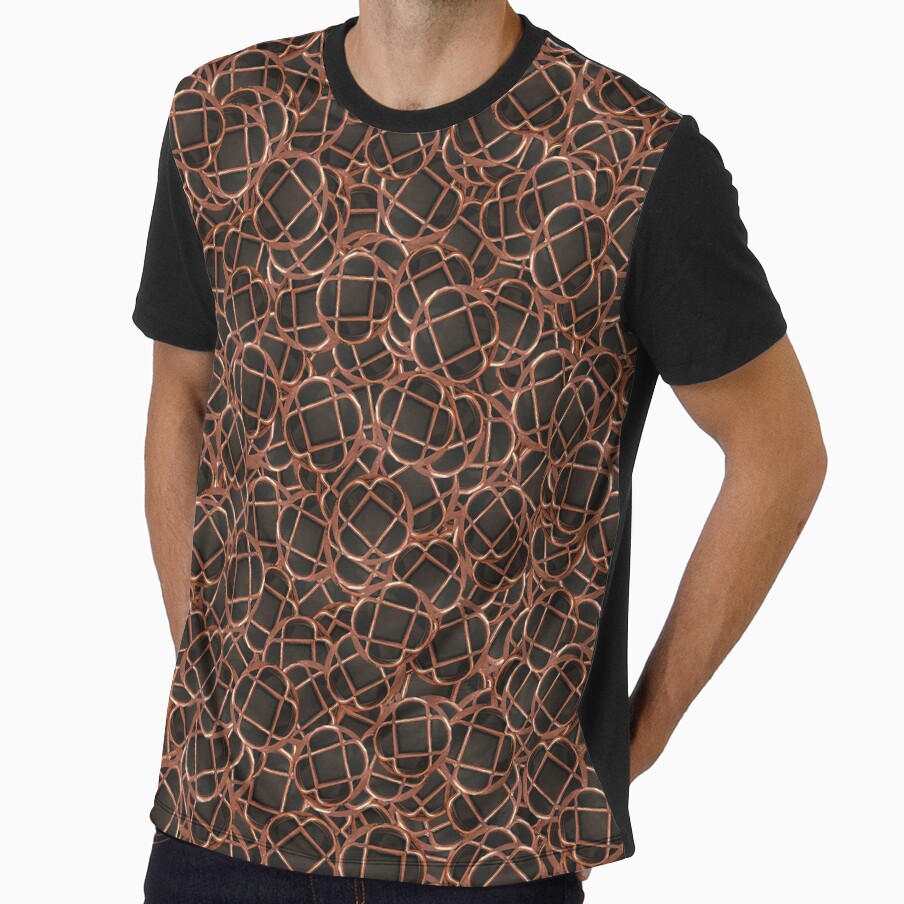 Random modern geometric abstract print by DFLC Prints