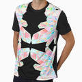 Pastel Rainbow Crystals, Crystal, Rainbow Crystals, Psychedelic, Psychedelic Crystal, Groovy Crystal by Clancy Rodgers