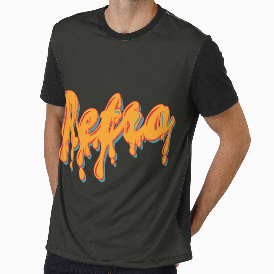 Retro Drip – Vintage Graffiti Street Art Design by CreativeDuo0