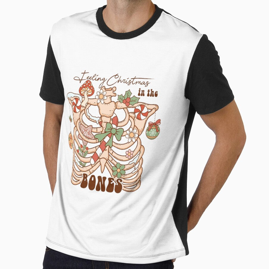 Retro funny Christmas feeling christmas in the bones by MaggiLars