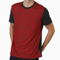 Minimalist Forest on Dark Red by KSimpson838
