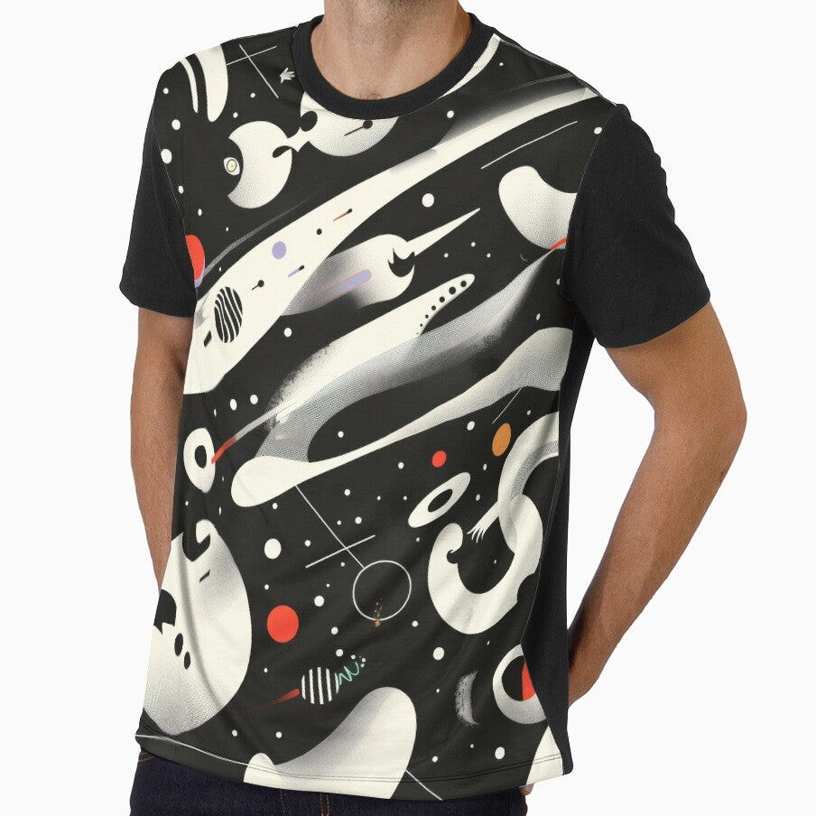 Cosmic Dance of Abstract Forms by palmyst
