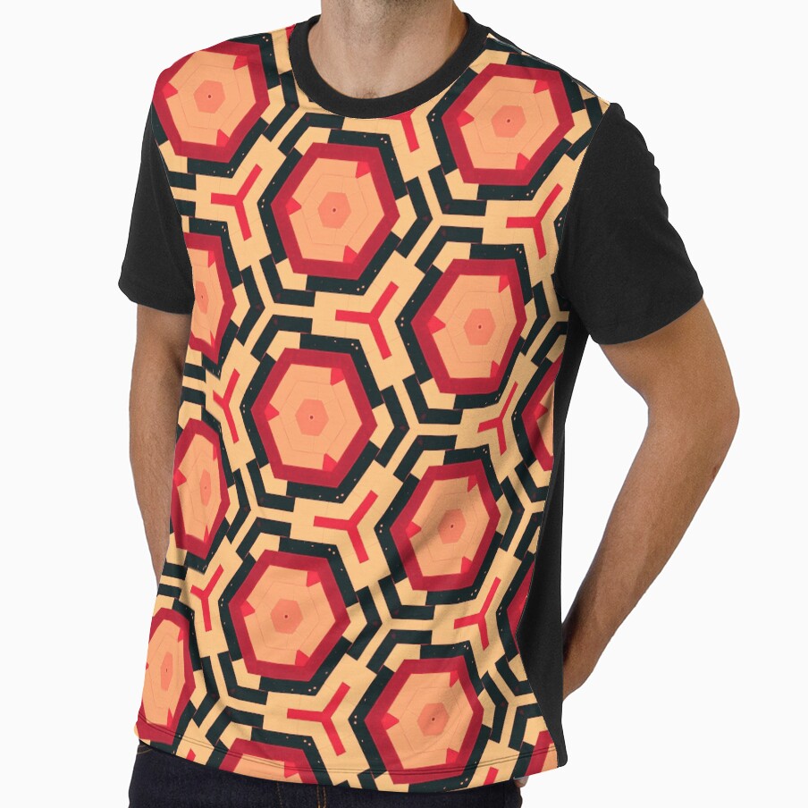 Cyber Ruby Hexagon Pattern by palaco210