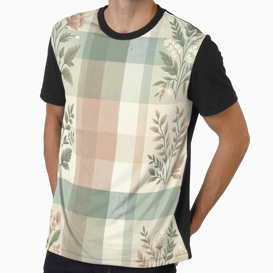 Summer Color Inspired Gingham Pattern Print by PinUpPizzazz