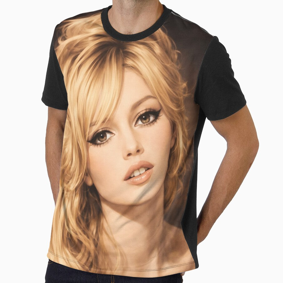 Brigitte Bardot Anime Portrait – 1960s French Cinema Icon by SirensInk