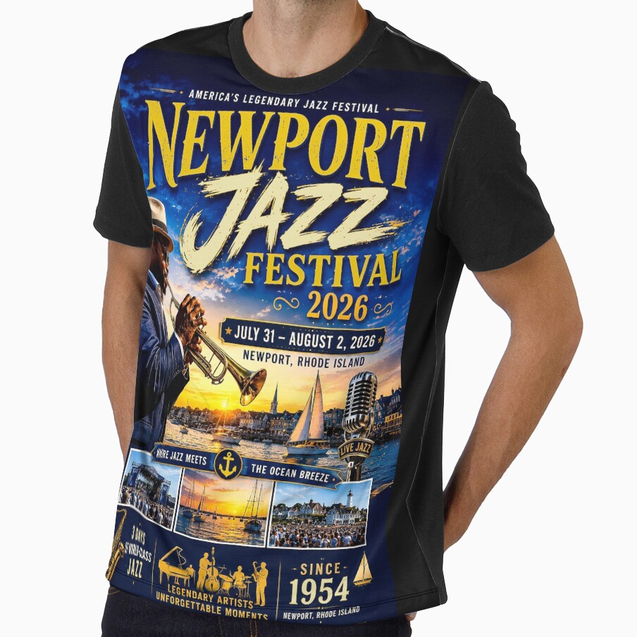 NEWPORT JAZZ FESTIVAL 2026 -Celebrating 250th USA Anniversary 1776 to 2026 by DBM Photo Art 1