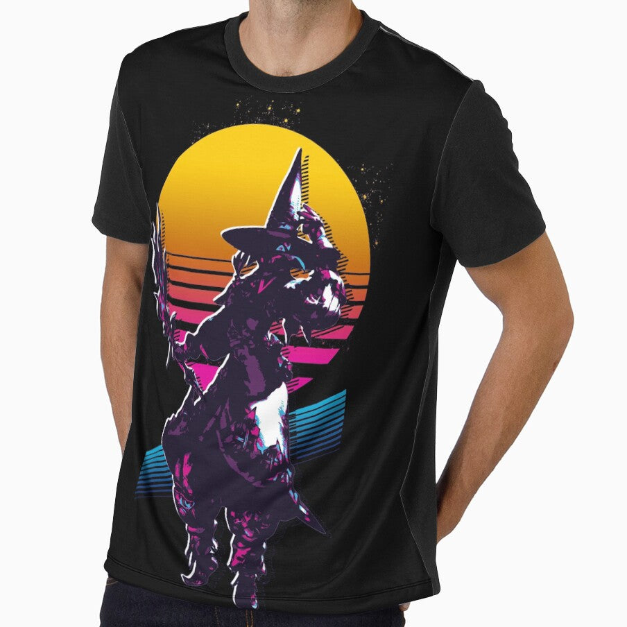Black Mage - FFXIV *80s retro* by MyRetroArt