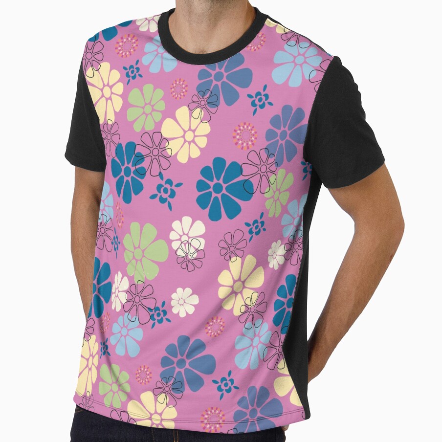 Retro Vibes - Pink - 24A-002 by Cori Lang