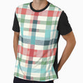 Multi-Colored Gingham Print Pattern by PinUpPizzazz