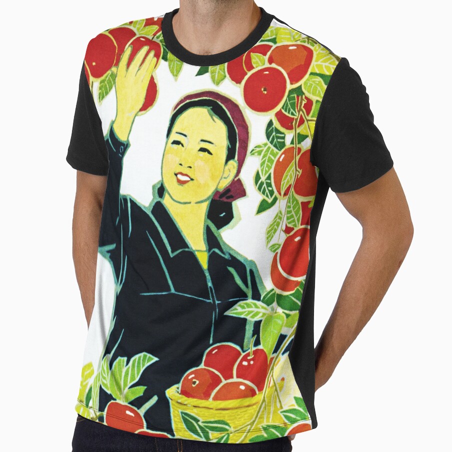 More Fruits Through The Promotion Of Horticulture! North Korea Agriculture Modernization by retroposters