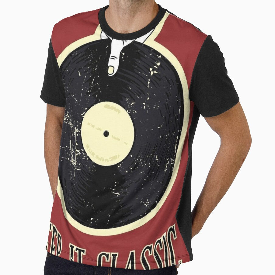 Keep It Classic Vinyl Record Design by PoisedPaper
