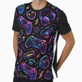 Neon Gamer Chaos by Bellassi