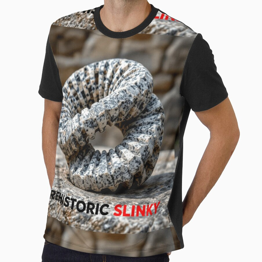 prehistoric slinky like retro imagery by SmashingDeals