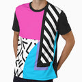 Colorful Retro Memphis Abstract by junkydotcom