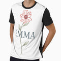 Custom Birth Flower Name by HappyDoodle11