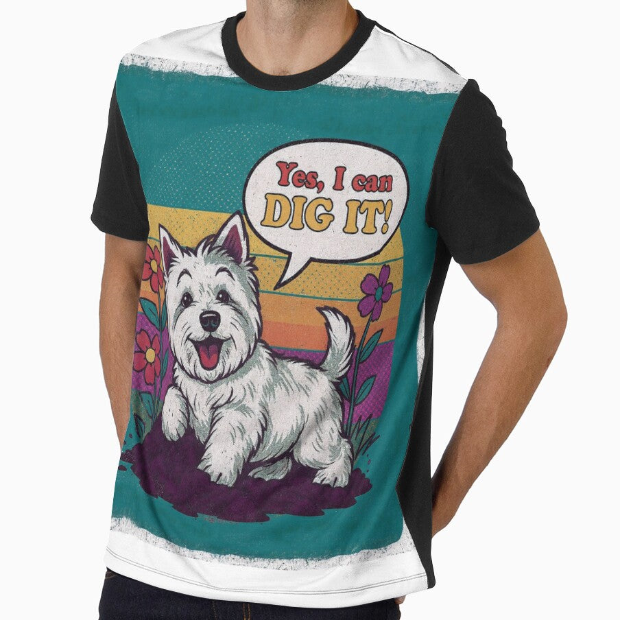 Yes, I Can Dig It, Westie Dog by crittersitter