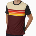70s Vintage Retro Stripes by ind3finite