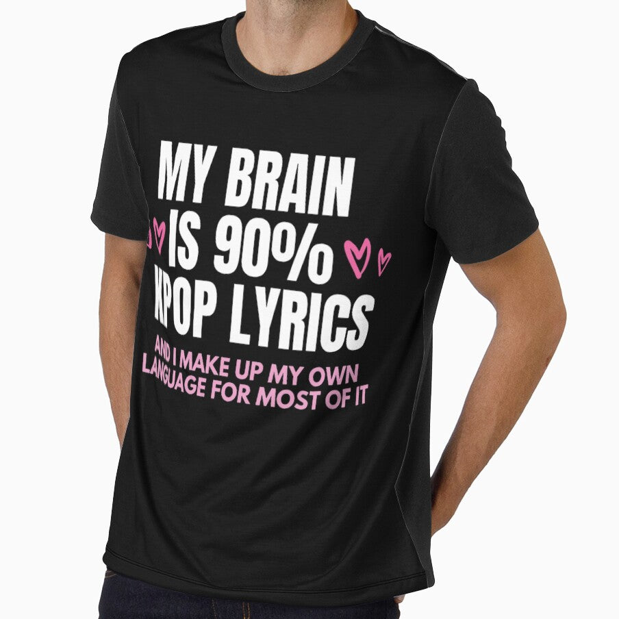 My Brain Is 90% Kpop Lyrics by Hyunnibear