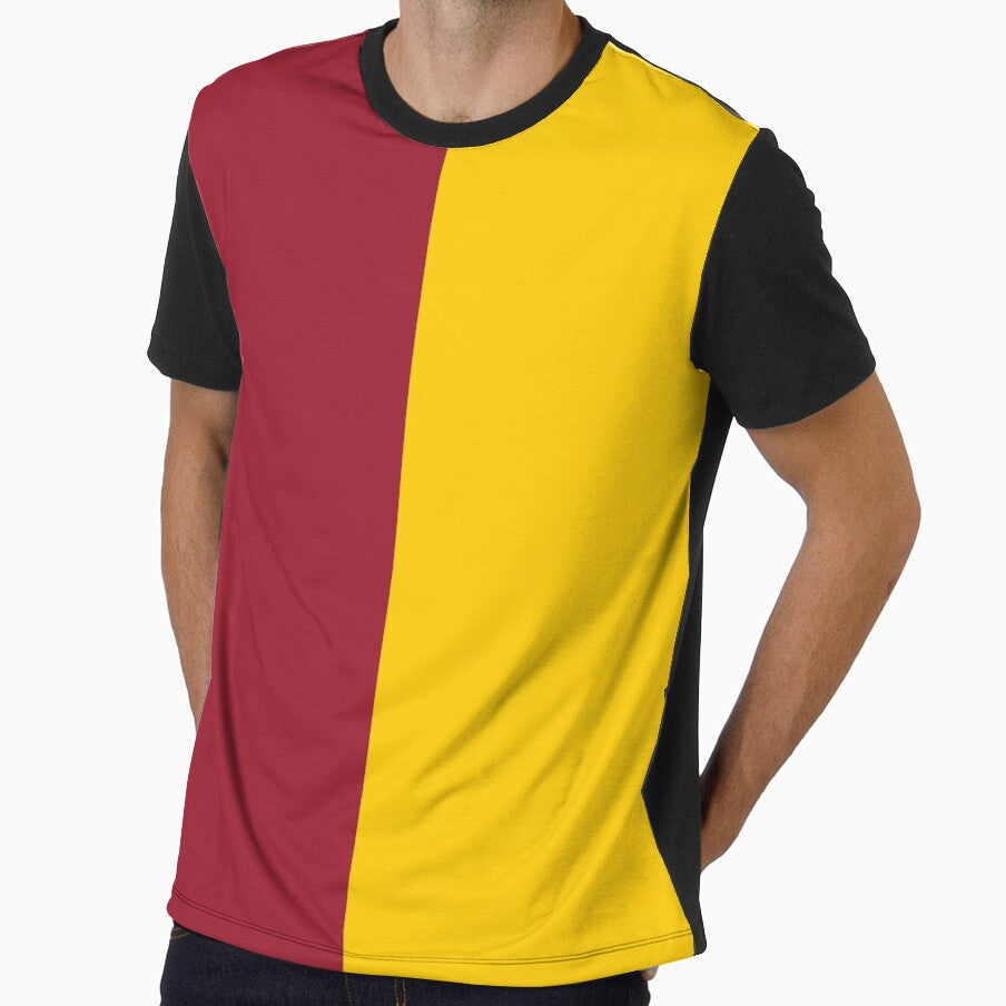 Motherwell 1996 Half and Half Claret & Amber by Sporting Colour