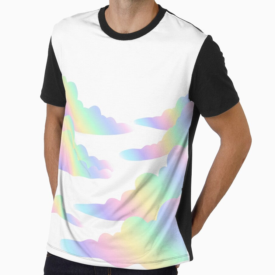 Pastel Aura Clouds Gradient Y2K Dreamy Sky by SolutionsArt