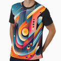 Minimal abstract futuristic graphic art by SunkenCost