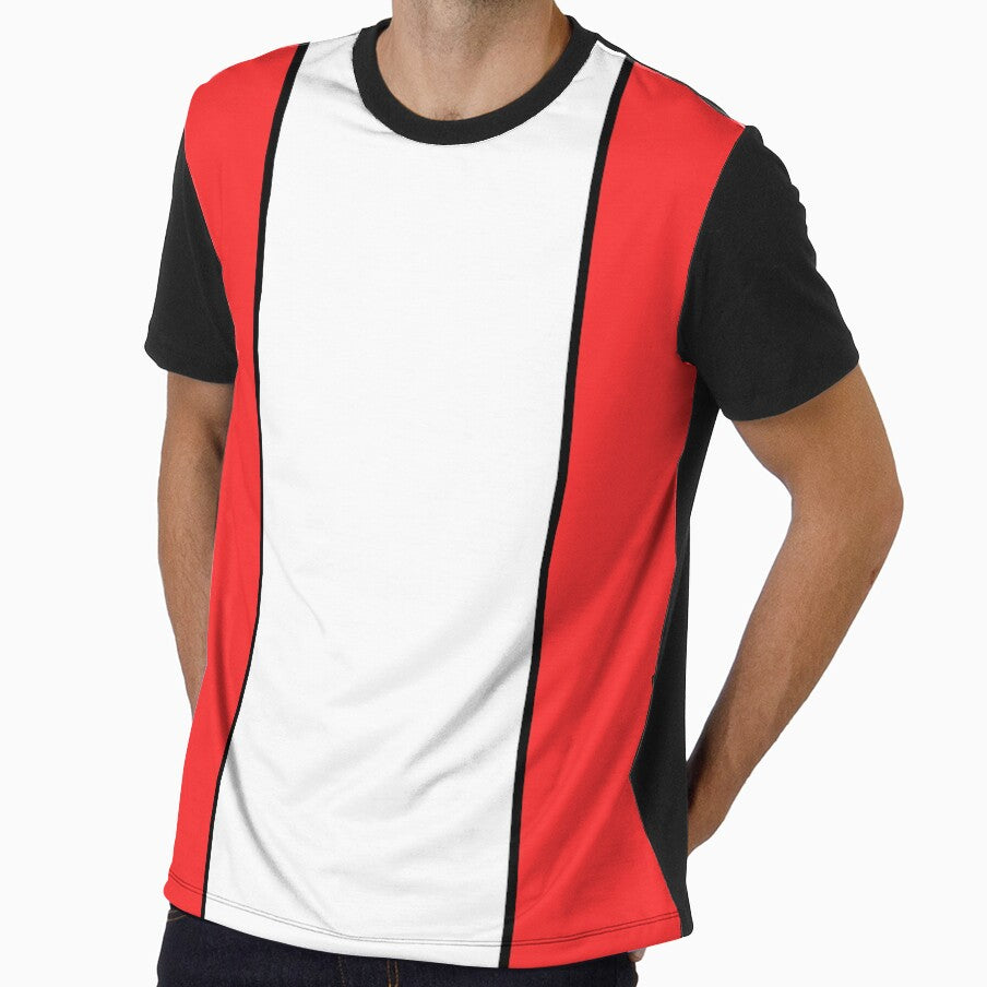 Southampton Retro 1984 Red White Home by Sporting Colour