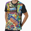 Retro 80s Action Figure Comics collage by azule1