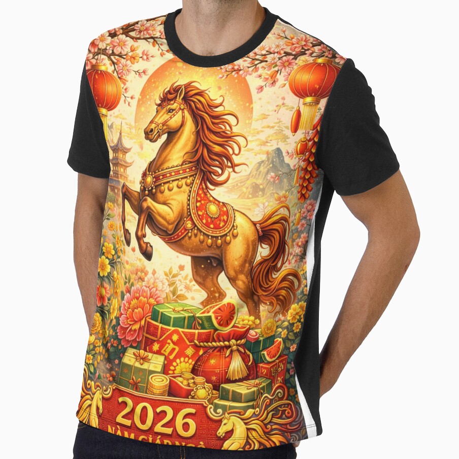 2026 Năm Giáp Ngọ – Vietnamese Lunar New Year Horse by PunchDrop