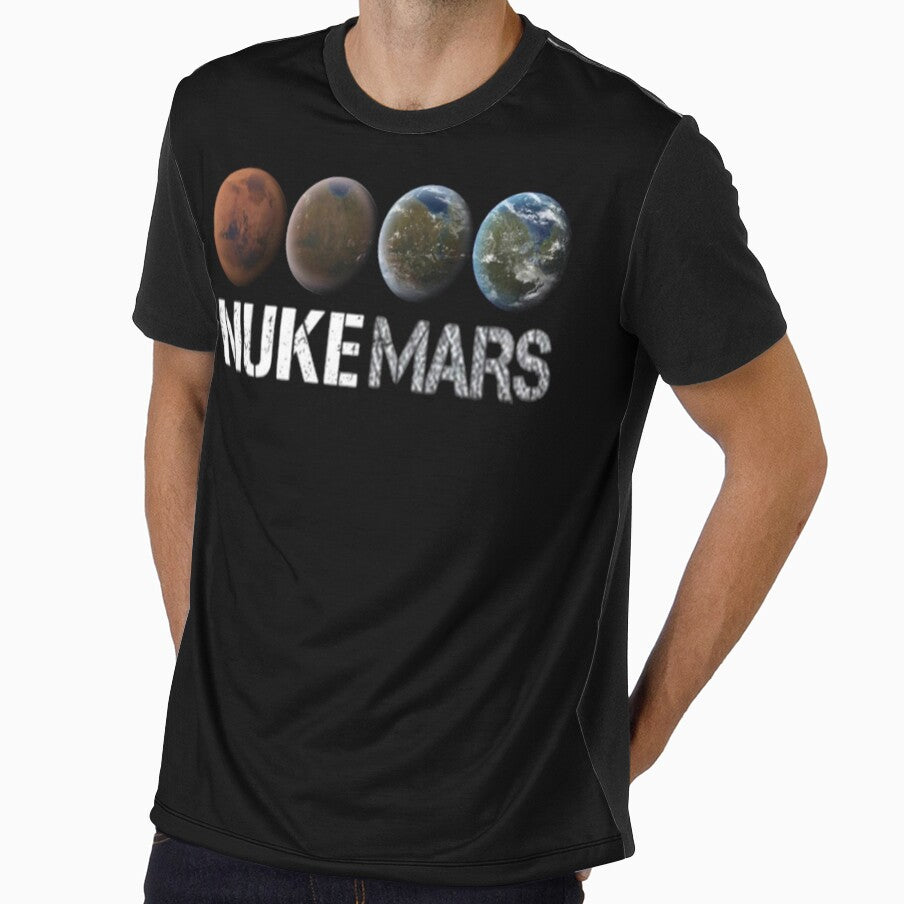 Nuke Mars - Elon Musk SpaceX Project Gift ideas For Lovers by ASClothDesign