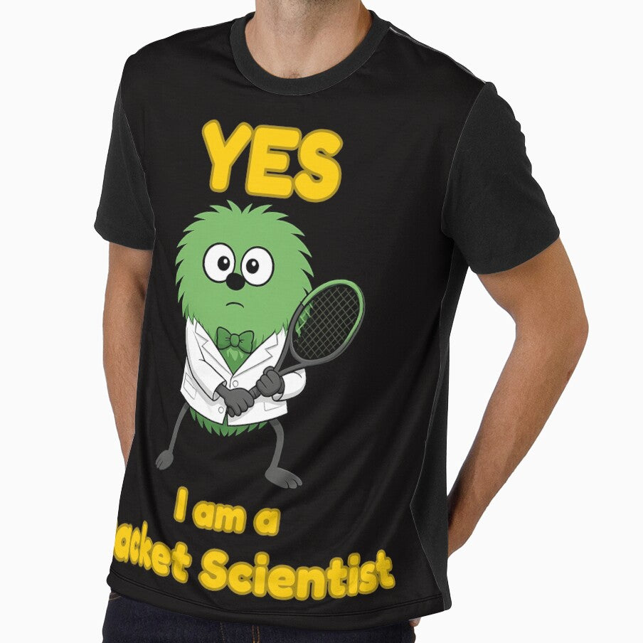 Yes I Am a Racket Scientist Tennis design by TheThinglings