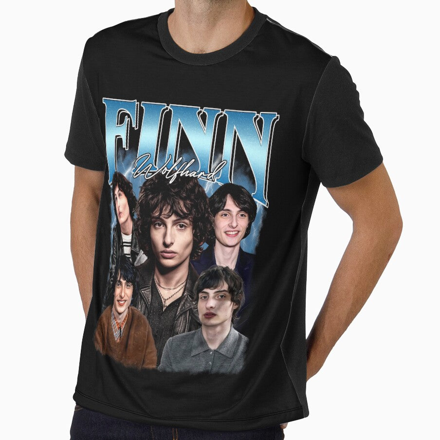 Finn Wolfhard Vintage 90s Bootleg by mai-risingpath