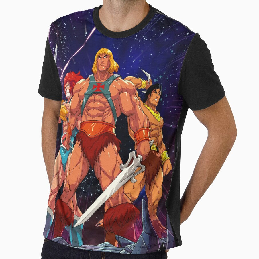 Cosmic Barbarian Trio by REYAD-YOUSRI