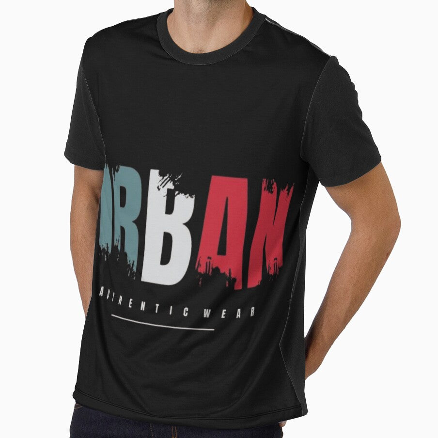 Urban Vibes Streetwear – City Life Graphic T-Shirt by RajDeals
