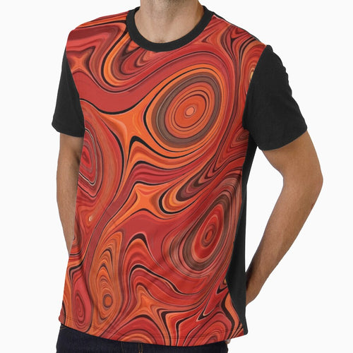 Abstract Crimson Currents by alex-yars