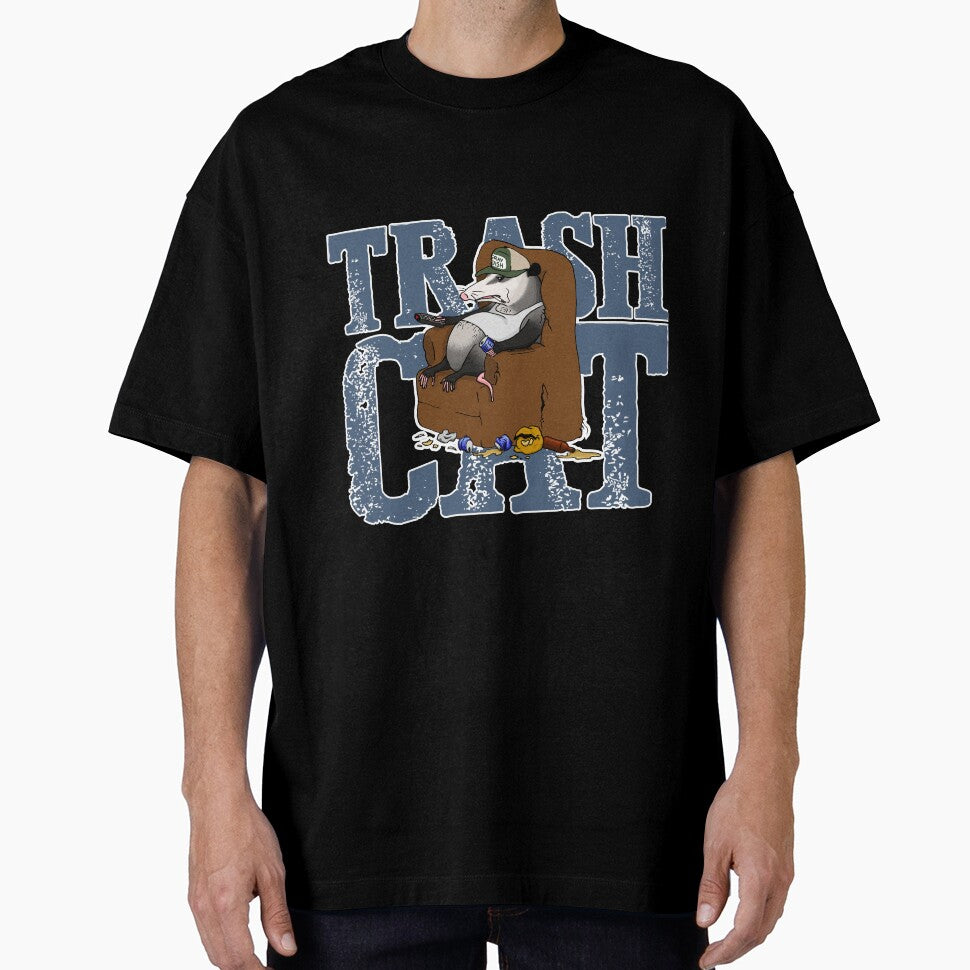 Trash Cat by scribblewit