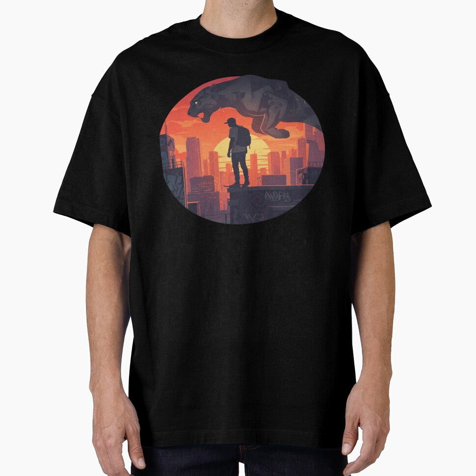 Streetwear T-Shirt – Urban Style Graphic Tee by zakarov27