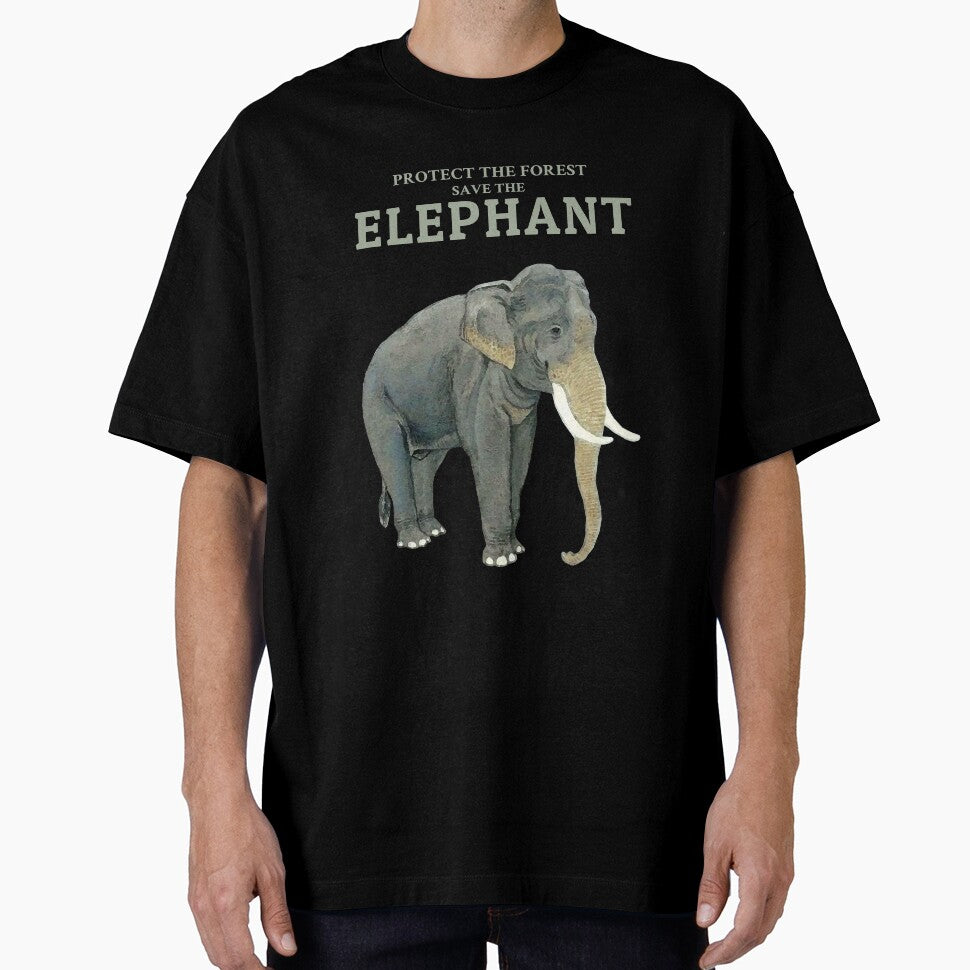 Protect the Wildlife Save the Elephant by KewaleeTee